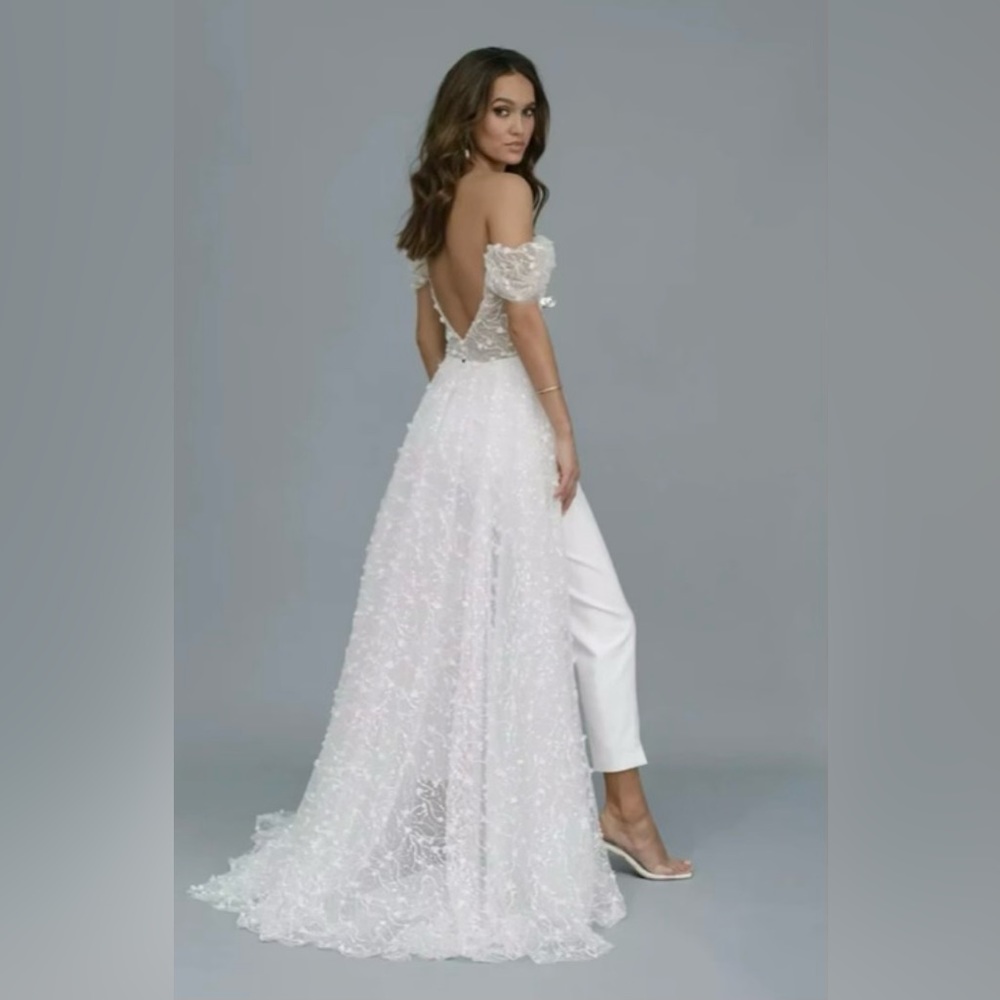 Bridal pant suit